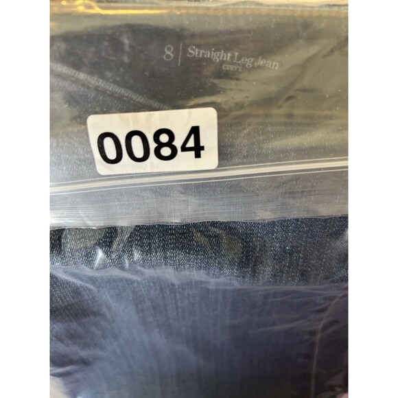 Womens Talbots Jeans Sz 8 Straight Leg Stretch Denim - Picture 10 of 10